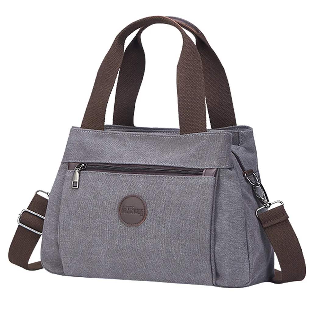 Summer Fashion Casual Leisure Neutral Solid Color Shoulder Bag Messenger Bag Student School Travel Square Shopping Bag