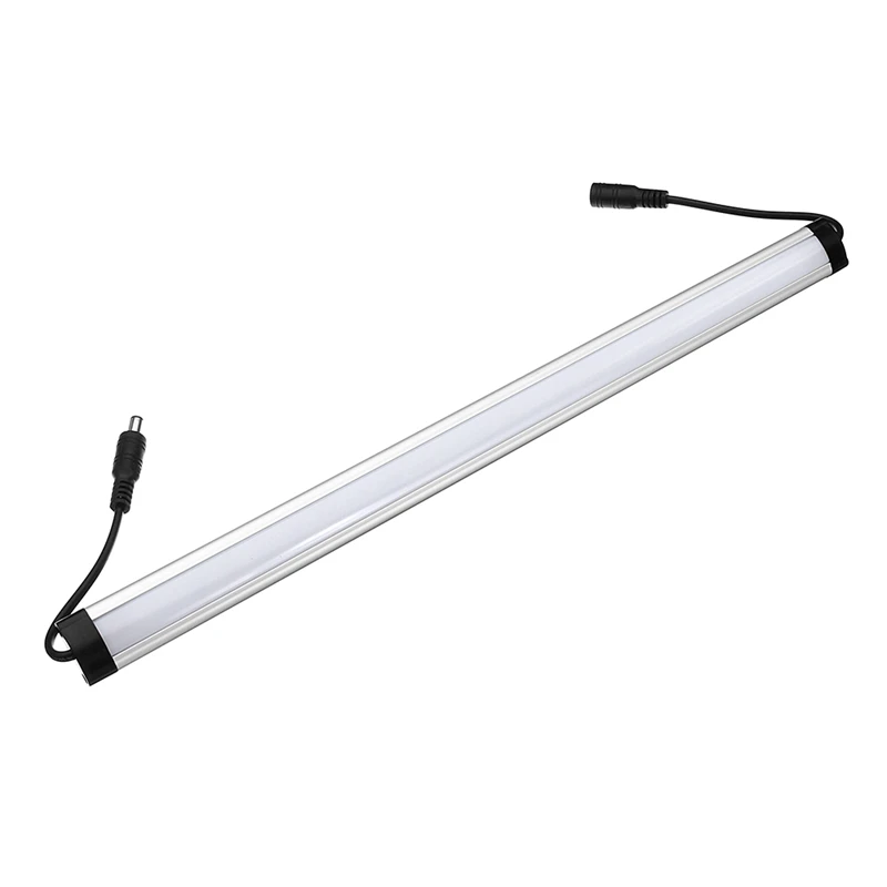 

ARILUX 35CM 9.6W SMD5630 Bar Light Lamp Milky White Transparent Double Row LED Rigid Strip Light with DC Connector DC12V