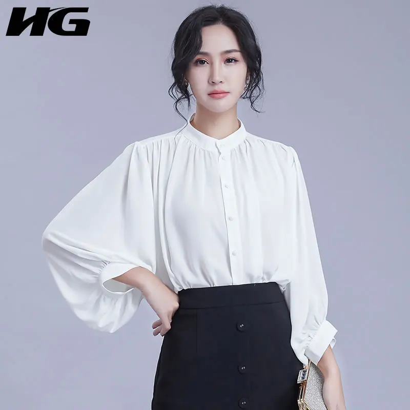 [HG] Female Korea Fashion New Shirt Spring Summer New Casual Full