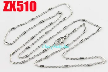 

2.0mm add barrel cross chain stainless steel necklace fashion chains sweater chain 20pcs ZX510