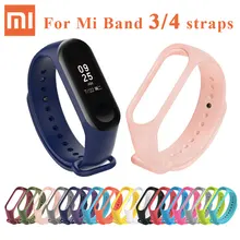 Силиконовый mi Band 3 4 ремешок для оригинальной Xiaomi mi Band 4 mi band 3 браслет часы сменный ремешок на запястье Карлос Корреа аксессуары