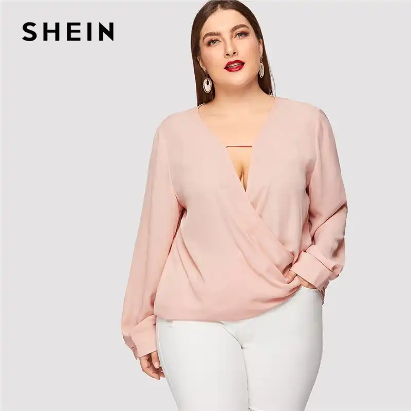 pink for plus size women