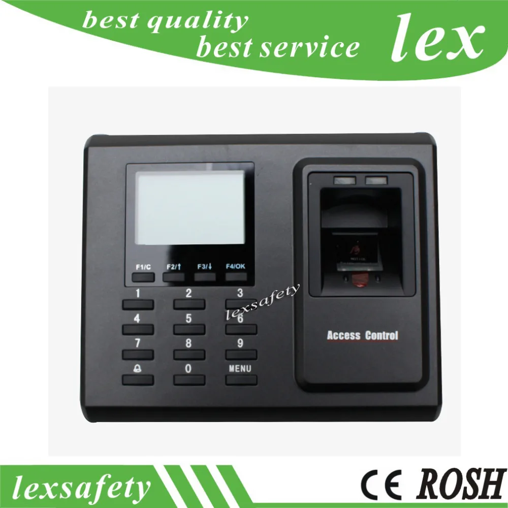 125khz TCP/IP Electronic Biometric Fingerprint Time Attendance Clock Recorder,Keypad Access Control Employee Recognition Device