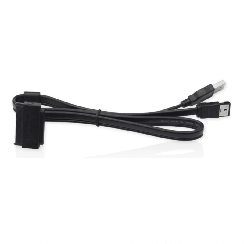 Ult лучший eSATA USB кабель жесткого диска диск SATA 22pin для данных с питанием от адаптер 2