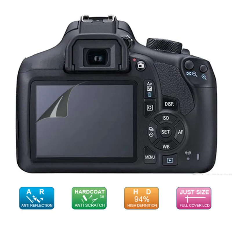 

(2pcs, 1pack) LCD Screen Protector Protective Film for Panasonic Lumix DC-GH5 DC-FZ82 / DC GH5 FZ80 FZ82 Digital Camera