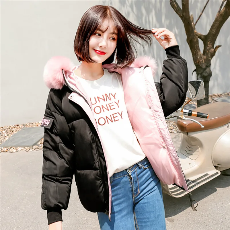 Fashion coats and jackets women winter ladies coats Winter Warm Coat Faux Fur Hooded Thick Slim Jacket Long Overcoat O15#N (4)