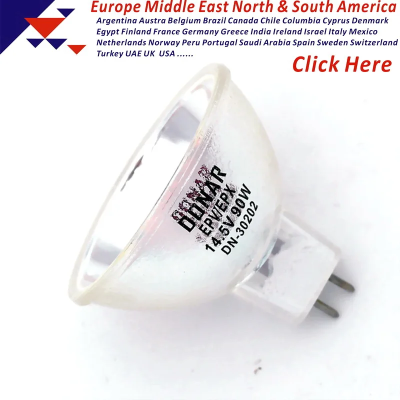 DONAR DN-30202 EPV/EPX 14,5 V 90 W 14.5V90W 13186 MR16 GX5.3 волоконно-оптическая галогенная лампа стоматологический микрскоп Olympus лампа