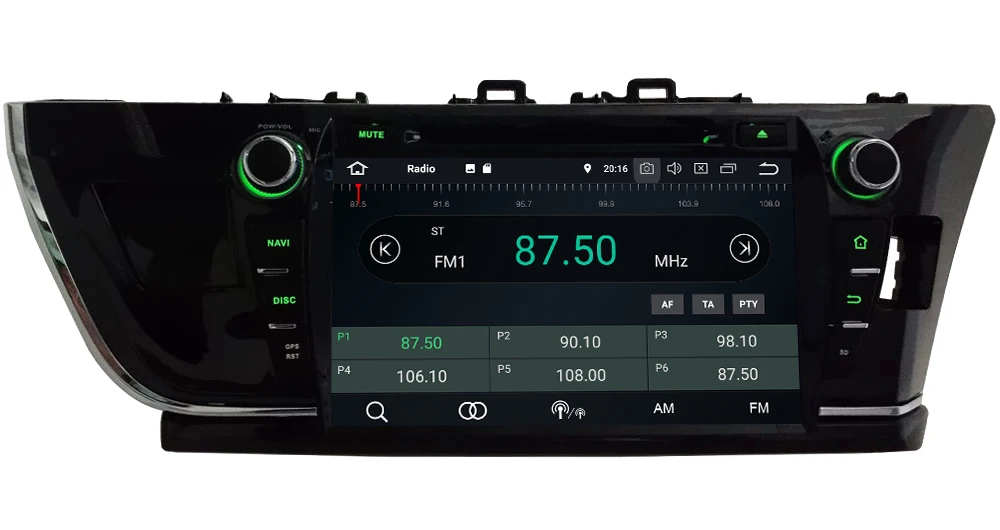 Cheap KLYDE 9" 4G WIFI Android 8.0 Octa Core 4GB RAM 32GB ROM Car DVD Multimedia Player Radio Stereo For Toyota Corolla 2013-2016 RHD 2