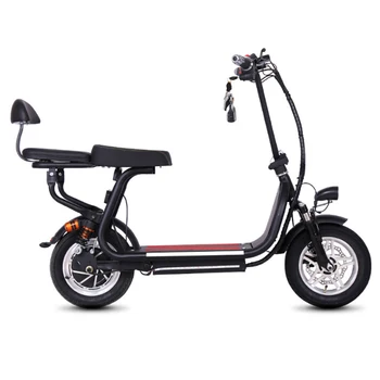 Billig 12 Zoll Elektrische Bike Mini Zwei Räder Faltrad Lithium-batterie Fahrrad Erwachsene Pedal Roller Bequem Kleine Elektrische Fahrrad