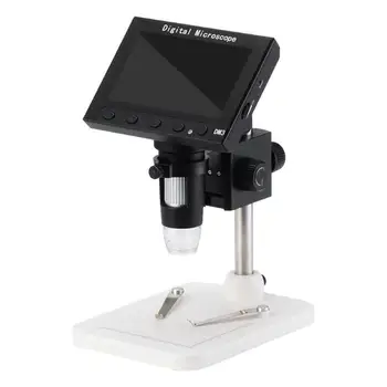 

4.3inch Color LCD 1000X Desktop 8LED Digital MicroScope 5MP Camera 1080P HD with Stand for Windows xp win8.1 win10 Mac OSx10.5
