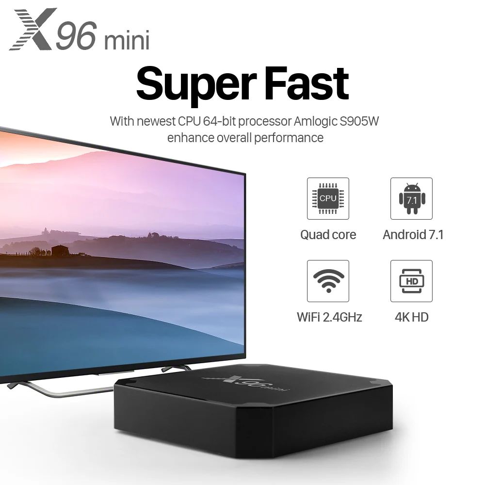 X96 MINI IPTV France Subscription Code SUBTV Android 7.1 S905W 4k Full HD Live IPTV Turkish Portugal IPTV Receiver Box IP TV    