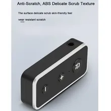 VOBERRY Bluetooth 5,0+ EDR приемник переходник для автомобиля 3,5 мм вспомогательный выход ультра длинная продолжительность беспроводной адаптер