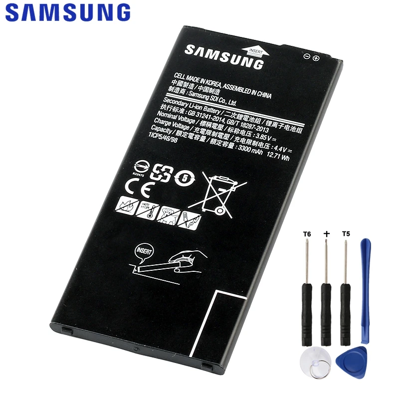 

Original Replacement Samsung Battery For Galaxy ON7 J7 Prime G6100 2016 Edition Genuine Phone Battery EB-BG610ABE 3300mAh