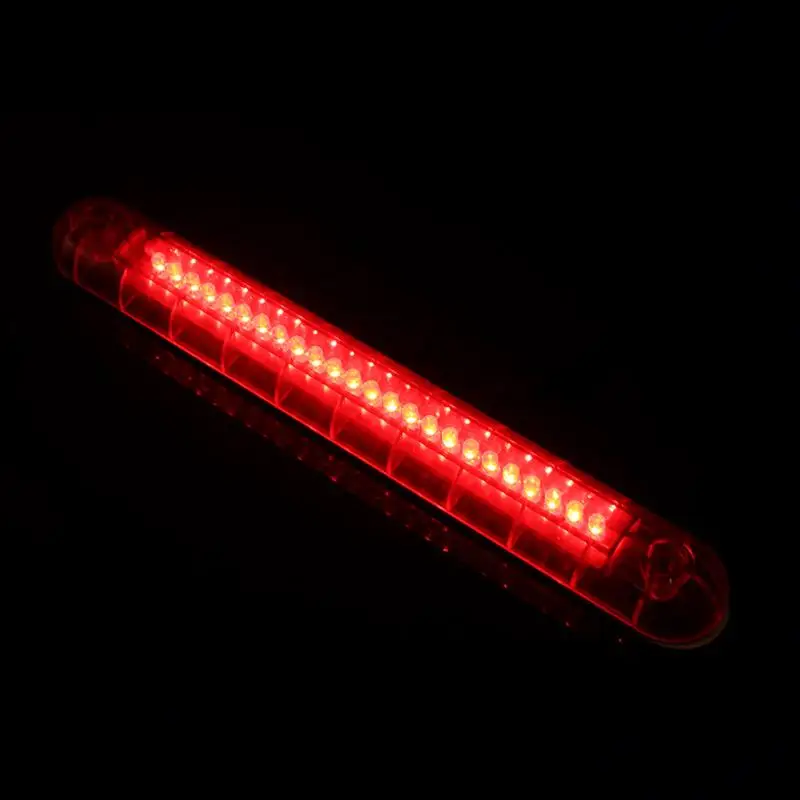 24 LED 12V Car High Mount Third 3RD Brake Stop Tail Light Lamp Red