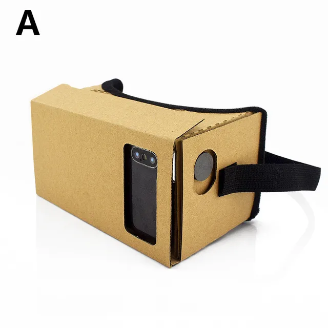 Virtual Reality Glasses Google Cardboard Glasses 3D Glasses VR Box Movies for iPhone 5 6 7 SmartPhones VR Headset For Xiaomi 3