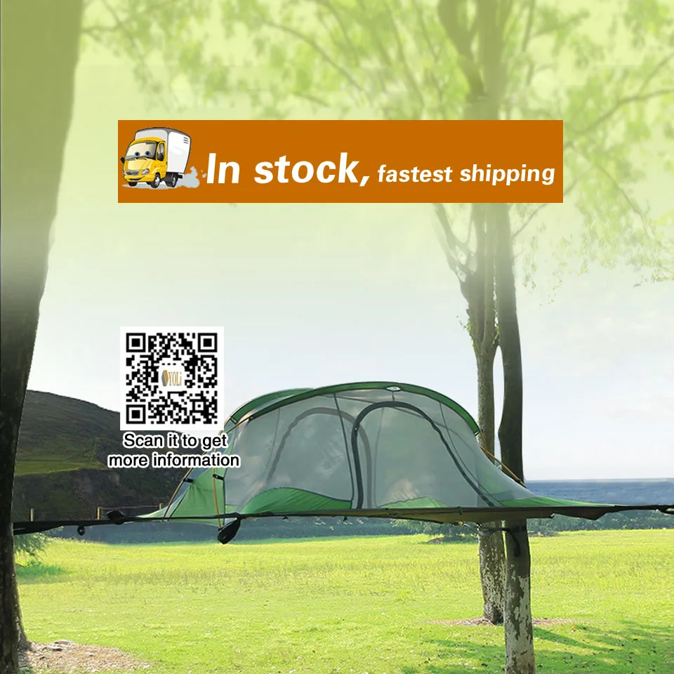 

Hanging tree off the ground tent Park, beach, camping tent with 4 side mesh