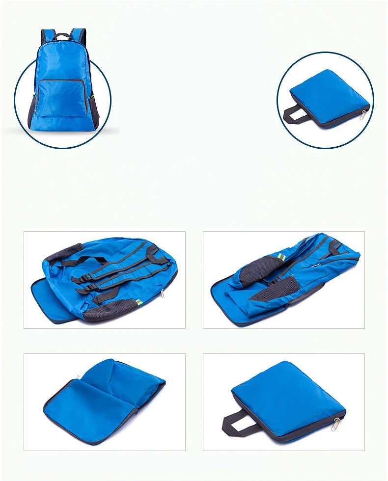 Nylon Folding Bag Travel Waterproof Women Travel Bags Handbag  Unisex 001T Luggage Bags Weekend Travel Backpack