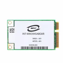 WM3945ABG Mini PCI-E Беспроводной карты 54 M 802.11A/B/G для Dell для ноутбуков Asus Новый C26