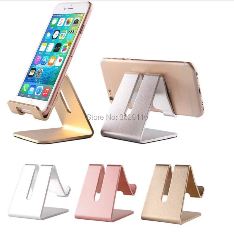 Mobile Phone Holder Stand Aluminium Alloy Desk Holder For Phone Charging Stand Cradle Mount For iPhone