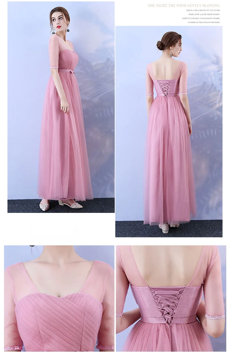 Women Bridesmaid Prom Dress (8)