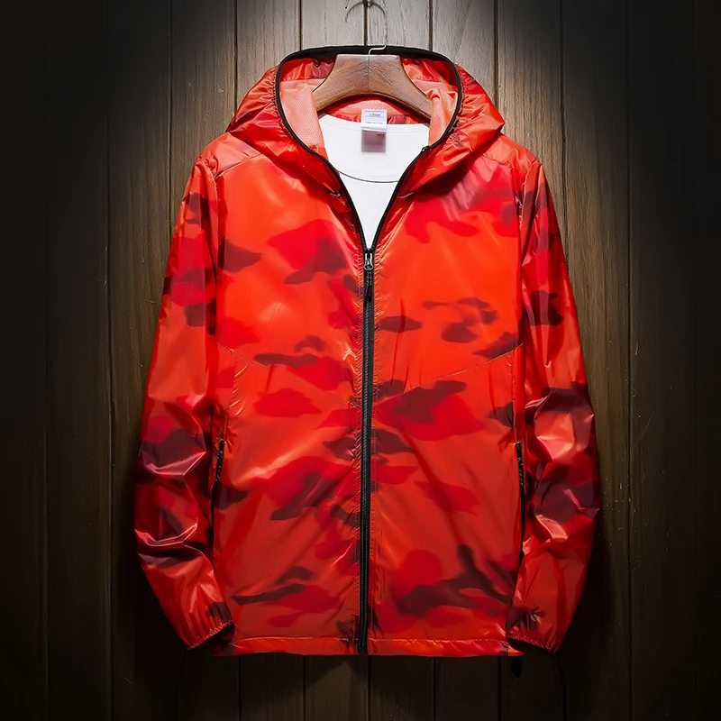 Coupe Automne Hiphop vent Hommes Veste Mince Printemps Hip À blue red Manteau Hop Mode 7xl Nouvelle Survêtement Capuche Black Étanche 8xl qpXxwAO0