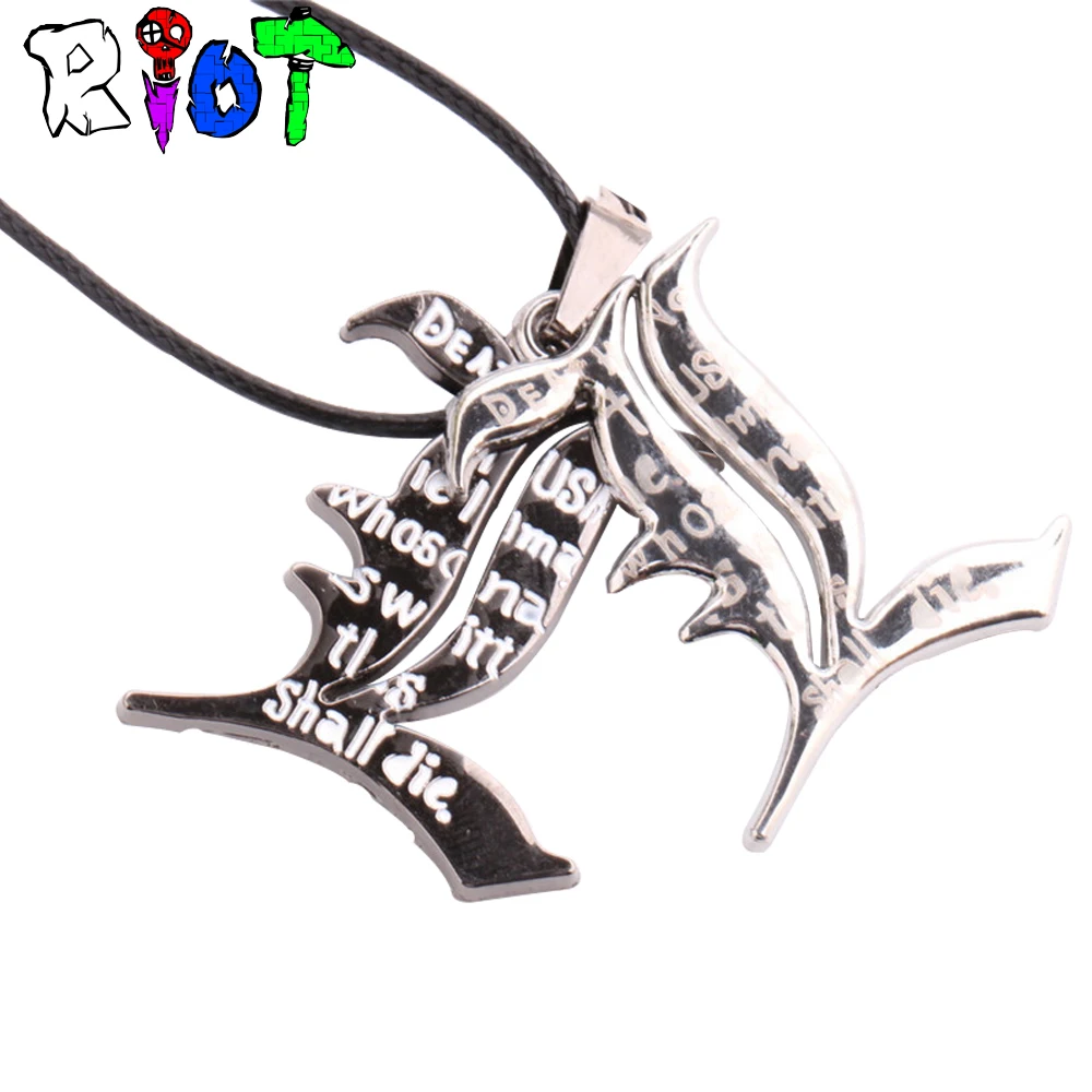 Death Note L Logo 360 Rotatable Necklace Pendant Charm Cosplay Gifts Animation Art Characters Collectibles Japanese Anime Other Anime Collectibles Death Note L Logo 360 Rotatable Necklace Pendant Charm Cosplay Gifts Animation Art Characters Collectibles Japanese Anime Other Anime Collectibles