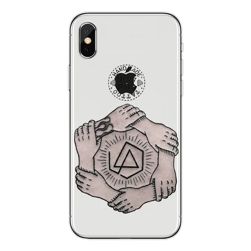 Чехол для iphone 5 4 6 7 8 Plus X Ultra Fino Linkin Park Честера БЕННИНГТОНА Мягкий ТПУ чехол для телефона - Цвет: TPU