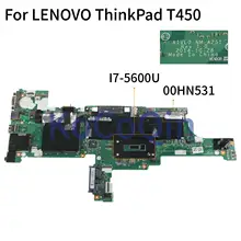 KoCoQin ноутбук материнская плата для Lenovo ThinkPad T450 I7-5600U материнская плата AIVL0 NM-A251 00HN531