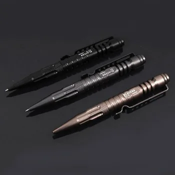 

LAIX B5 Tactical Pen Self Defense Black Ink Pen EDC Tool for Military Police Weapon Aeronautical Aluminum Glass Breaker Survival