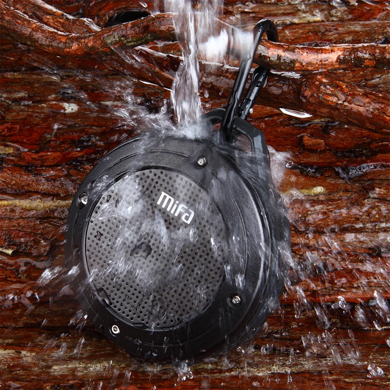 MIFA F10 Outdoor Wireless Bluetooth Stereo Portable Speaker Built-in mic Shock Resistance IPX6 Waterproof Speaker with Bass MIFA F10 Outdoor Wireless Bluetooth Stereo Portable Speaker Built-in mic Shock Resistance IPX6 Waterproof Speaker with Bass
