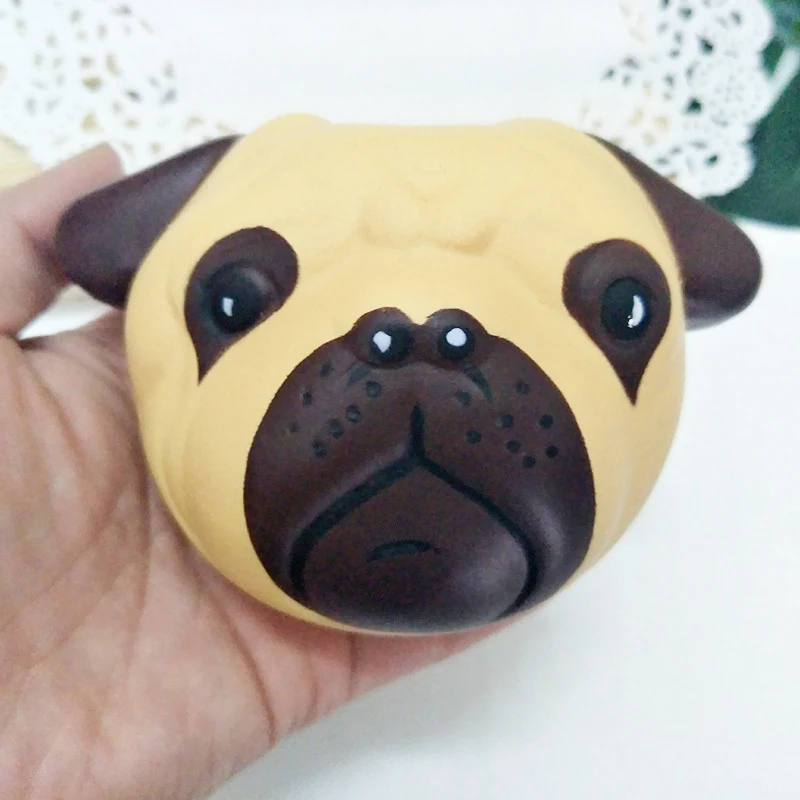 Мягкий материал Squeeze figure Toy PU Cute Puppy узор медленный рост Новинка Антистресс игрушка снятие стресса запястье упражнения Xmas Gifs