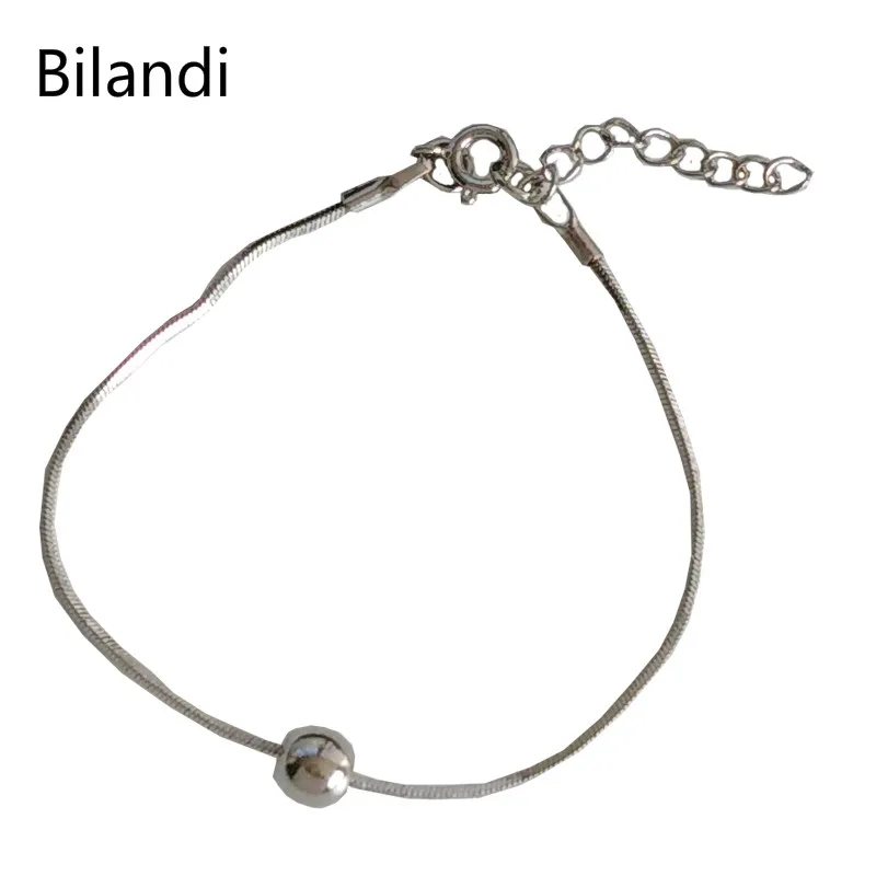 

Selling Metal Geometric Ball Drop Fashion Necklace Bracelet Set For Women