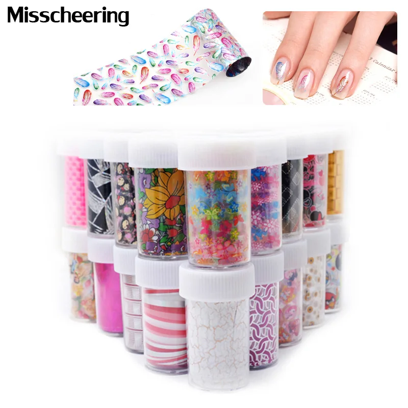 

Nail Art Foil 12pcs/set Lace Flowers Cartoon Design Nail Stickers Paper Transferable Nail Decals,DIY Nail Decoration Supplies