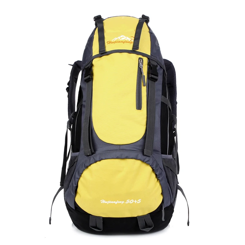 HU WAI JIANFENG 55L Водонепроницаемая альпинистская походная Сумка для кемпинга, альпинизма, туристический лыжный рюкзак, спортивные уличные велосипедные сумки
