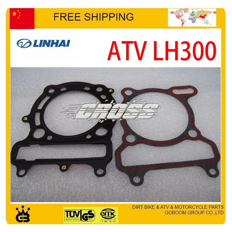 LINHAI 300CC LH300 YP300 quad atv engine cylinder gasket