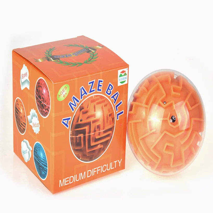 

Maze Ball Mini 3D Magic Intellect Maze Ball Kids Children Balance Logic Ability Puzzle Game Educational Training Tools for kids