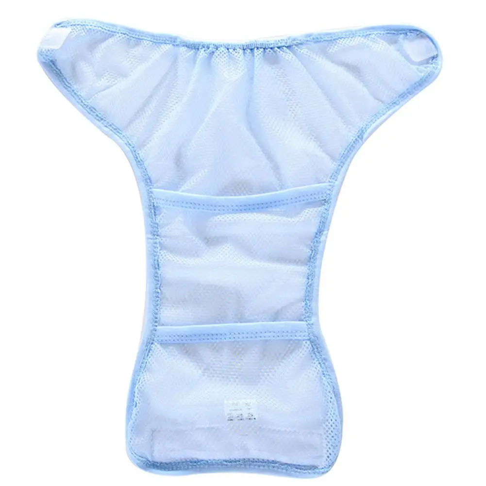 Детские подгузники, регулируемые сетчатые подгузники, летние сетчатые штаны, моющиеся сетчатые подгузники, дышащие подгузники для новорожденных