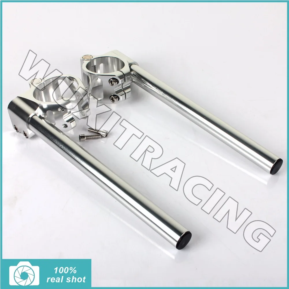 

50MM Billet Split Clip On Clip-Ons Handlebars for YAMAHA YZF R6 R6S 600 YZF 750 R1 1000 94-2015 95 96 97 98 99 00 01 02 03 04 05