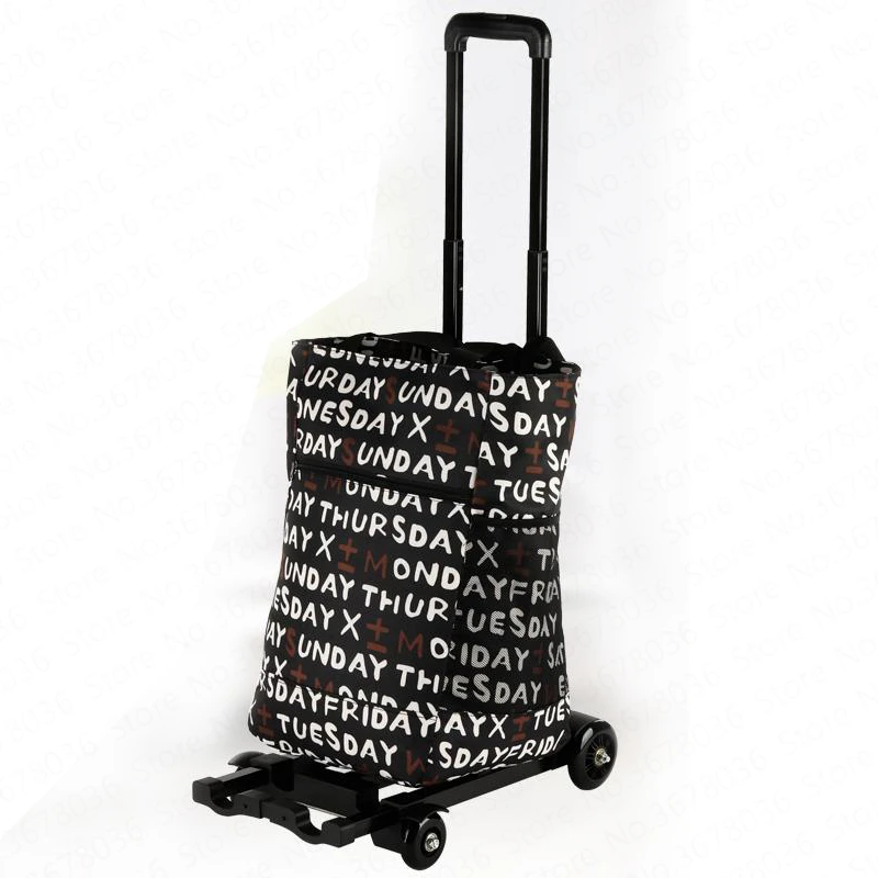 wheeled luggage cart