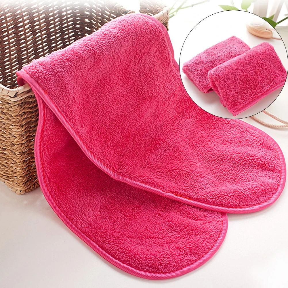 Мягкое Впитывающее домашнее полотенце для лица, быстрое высыхание, домашняя микрофибра, очищающие салфетки для ухода за макияжем