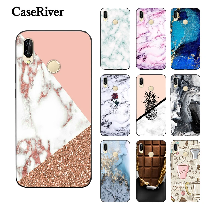 

Soft Matte TPU Huawei Nova 3 Case Silicone Back Protective Huawei P Smart Plus Cover Phone Back Shell Coque Huawei Nova 3i Case