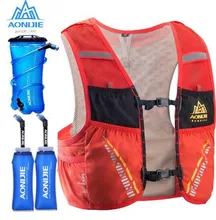AONIJIE 5L Running Backpack Hydration Pack Outdoor Sport Bag Ultralight Hiking Vest Water Bladder Camping Marathon Race Climbing
