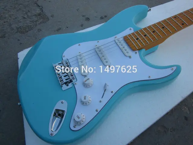 Best price at $149 Cheap Electric guitar Free shipping Wholesale 2015 new fen st electric guitar/green guitar/oem guitar