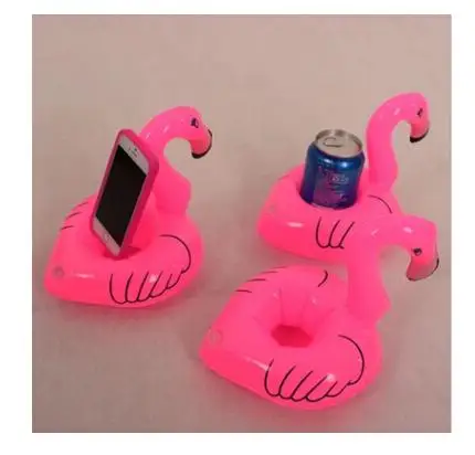 1 шт. мини милый забавный красный Фламинго Плавающий надувной держатель для напитков Плавательный Бассейн Купальный пляж вечерние детские игрушки для ванной