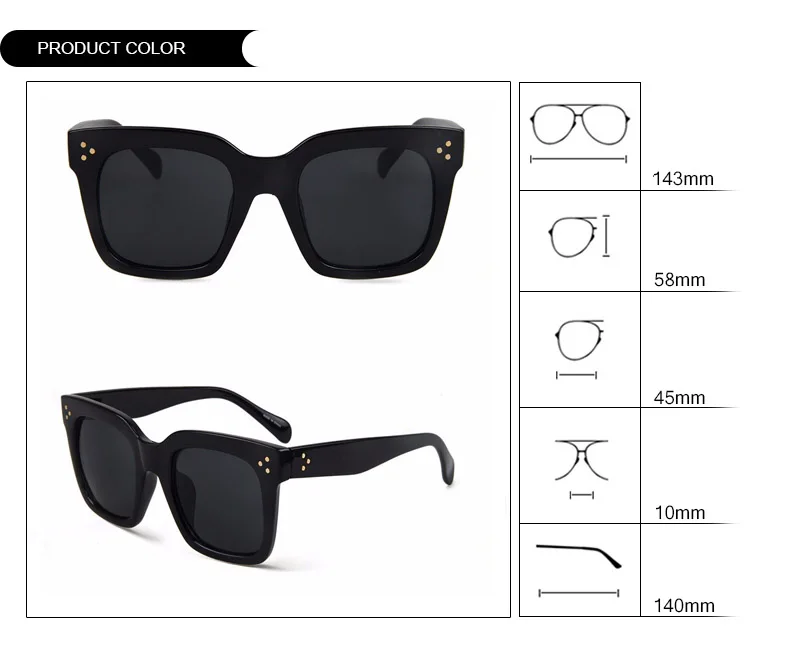 WOWSUN Новые Модные Винтажные Солнцезащитные очки женские брендовые дизайнерские Квадратные Солнцезащитные очки женские очки A627
