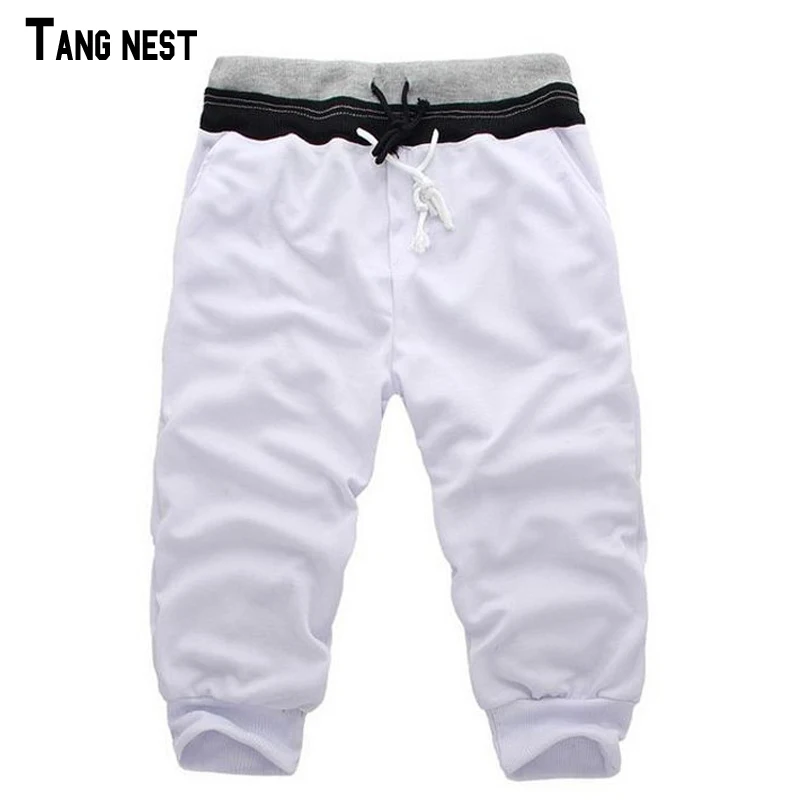 TANGNEST 2017 New Men s Shorts Drawstring Loose Casual Shorts Outwear Top Brand Four Colors B439