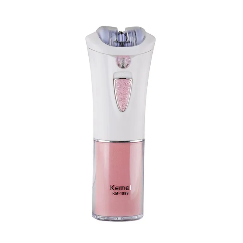 

Kemei Depilatory Electric Female Epilator Women Hair Removal for Facial Body Armpit Underarm Leg Depilador Depilation