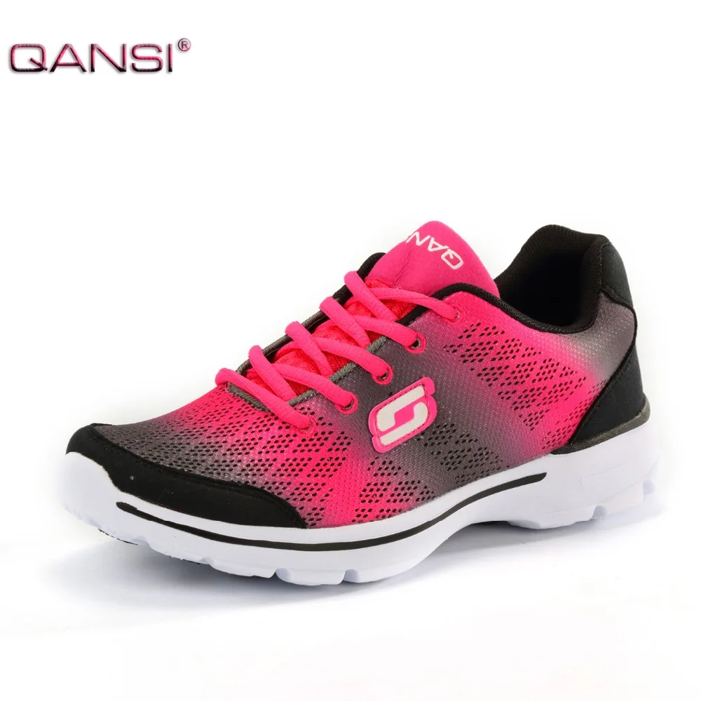 2016 New Gradually Changing Color Women Running Shoes Spring Summer Breathable Shoes Outdoor Sport Sneaker For Women 1677-1