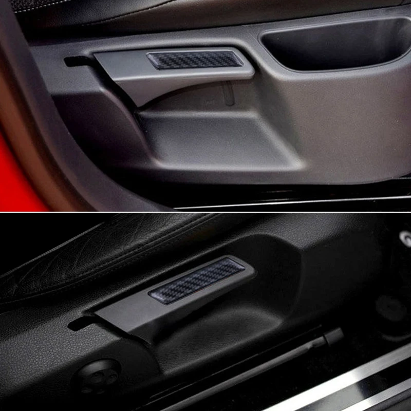 2 шт. чехол для Volkswagen VW Golf 5 6 MK5 MK6 GTI углеродного волокна Стикеры подъемный ключ
