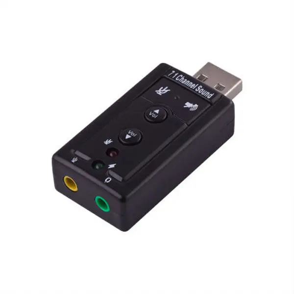 USB 2 0 к виртуальный канал 7 1 Звуковая карта адаптер для Windows XP/Vista/7/8/Linux| |